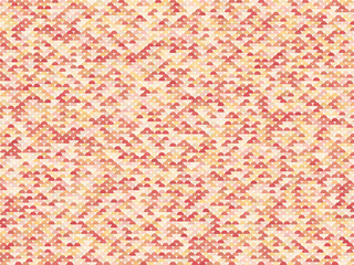 Overlapping Scale Pattern Bold Geometric Repeat Wallpaper © iushakovsky