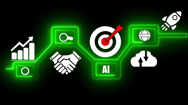 Businessman touch rocket launch investment growth, planning and starting corporate business start up aiming objective value development leadership and customer target group