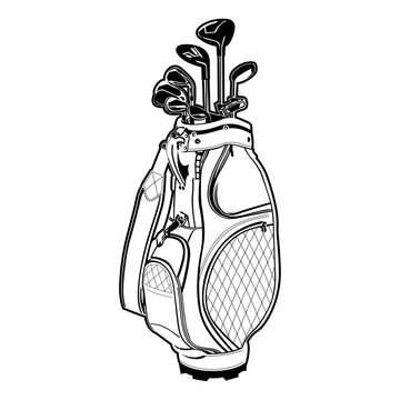 Golf Bag Stick.eps