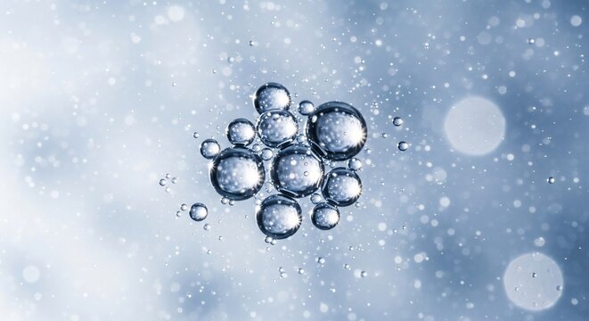 Bubbles cluster formation