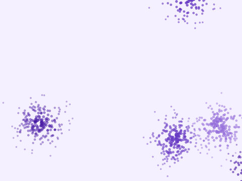 Pointillist Dot Clusters Modern Abstract Background Art