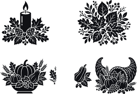 Autumnal arrangements a collection of seasonal floral and harvest designs