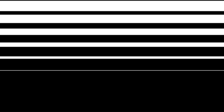 Line halftone gradation texture. Fading horizontal stripe gradient background. Repeating pattern backdrop. Black parallel thin to thick lines backdrop for overlay, print, cover, graphic design. Vector