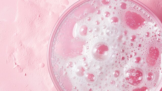 Whispers of Pink Elixir: Close-up of a Glass Filled With Luscious Liquid