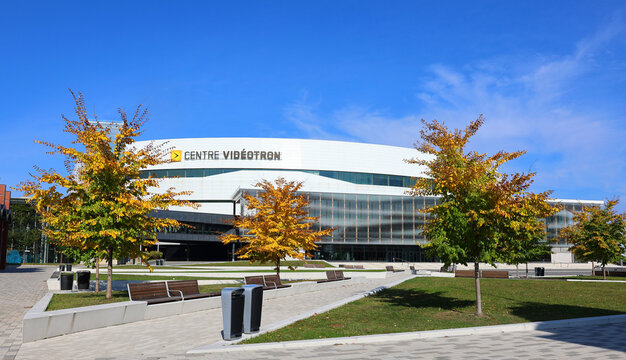 QUEBEC CITY CANADA: Videotron Centre is an indoor arena in Quebec City, Quebec, Canada. The 18,259-seat arena replaced Colisee Pepsi as Quebec City's primary venue
