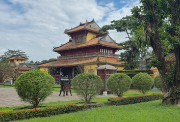 Fototapeta premium Hue imperial city in Vietnam