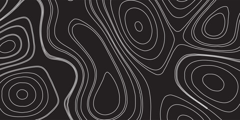 Fototapeta premium Abstract wavy background. Topographic contour background. Contour line background.eps10