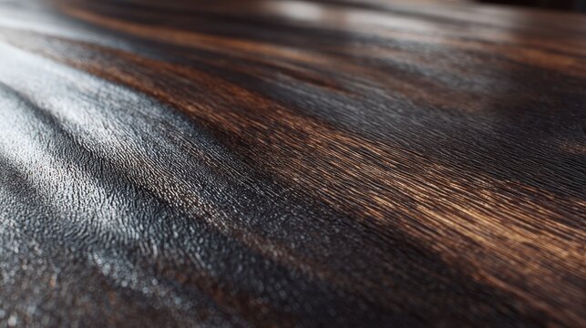 Texture of Wooden Elegance: An image of finely crafted wood reveals its rich, organic texture and intricate grain patterns, epitomizing the timeless allure of nature.