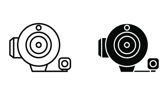 Isometric target sight comparison illustration