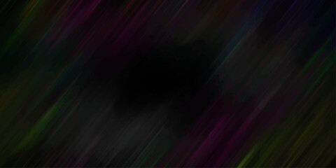 Dark Abstract Background with Diagonal Streaks of Vibrant Purple Green and Blue Light Effects vector © Arthur Vinsmoke