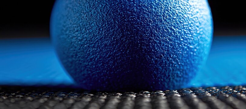 Object only exercise ball surface meeting mat texture soft rim light premium