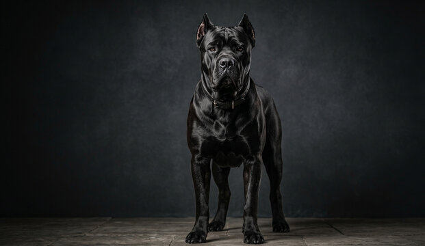 portrait of a Cane Corso standing