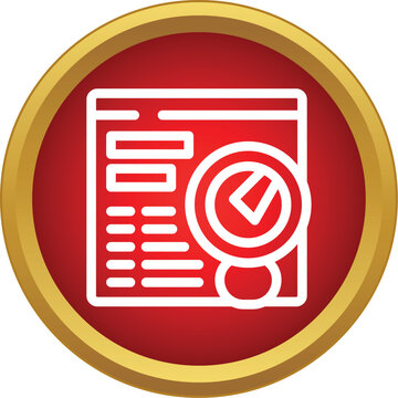 Website page displaying a performance gauge with a checkmark, symbolizing optimal web loading