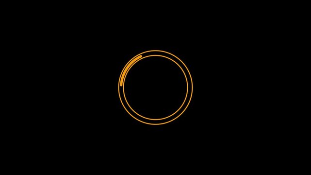 circle loading animation. circle progress bar