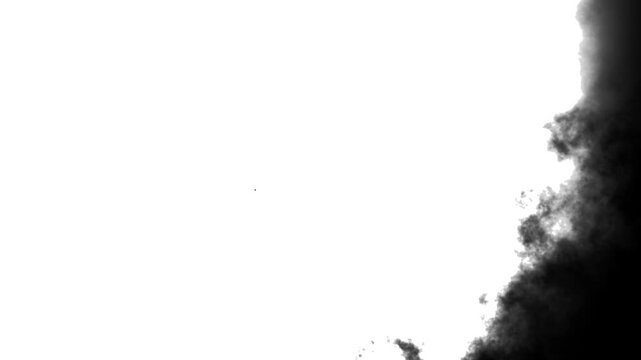 Organic light leak transition. Left to right motion with burning film effect