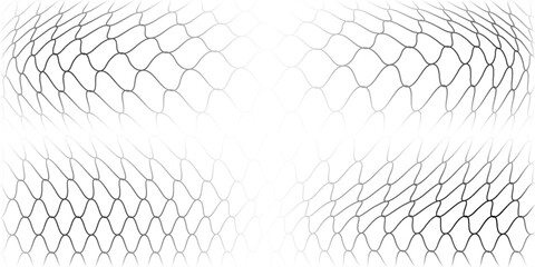 Mesh texture for fishing nets. Seamless pattern for sportswear or soccer goal, volleyball net, basketball hoop, hockey, athletics. Abstract net background for sports © Ardy