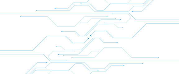 Obraz premium Vector digital futuristic technology circuit board background showcasing white and electronic showcasing