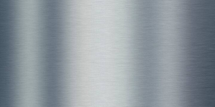 Superficie de metal cepillado con reflejos brillantes y textura lineal