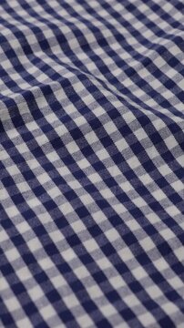 natural fabric kitchen textile background cotton or linnen vertical video