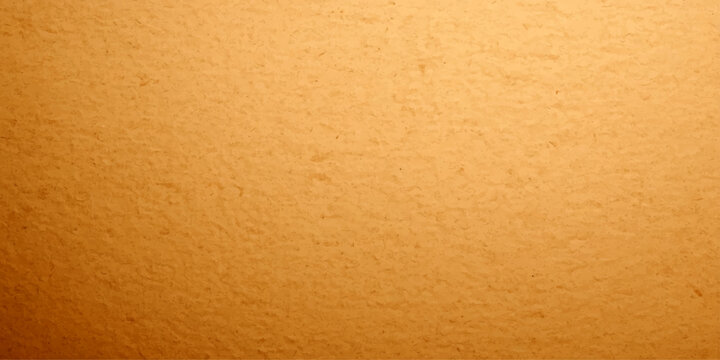 A blank vintage parchment with a rough aged surface provides a brown grunge paper texture for an antique cardboard backdrop pattern on a textured beige material