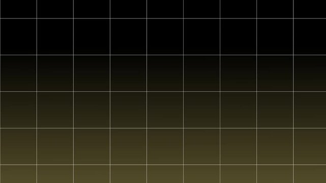 a motion grid with black and yellow gradient background
