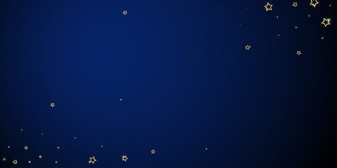 Naklejka premium Christmas stars vector overlay.