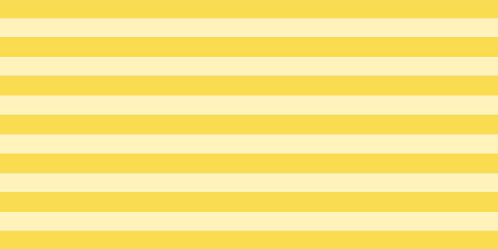 Seamless vertical yellow and light cream stripes pattern background. Simple and clean geometric design for wallpaper, fabric, or graphic backdrop.