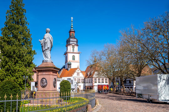 Altstadt, Erbach, Odenwald, Hessen, Deutschland 