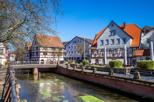 Altstadt, Erbach, Odenwald, Hessen, Deutschland 