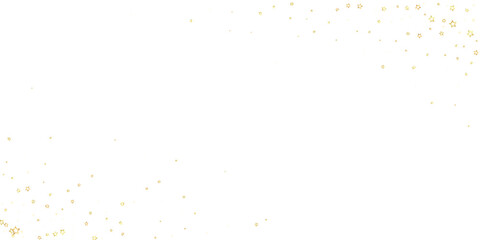 Fototapeta premium Twinkle stars scattered around randomly, flying,