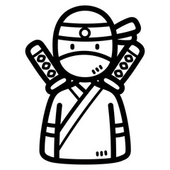 ninja illustration © smalllike