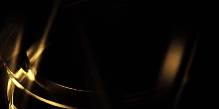 4K Abstract motion background animation shining particles stars sparks and magic dust forming in space wave flow with light rays and projections seamless loop.