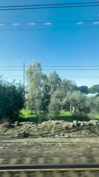 Italy train travel 