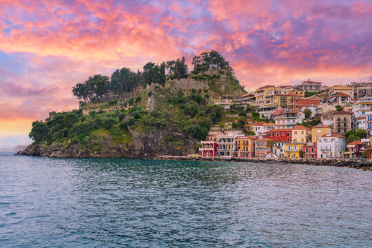 The Parga Village view in Greece