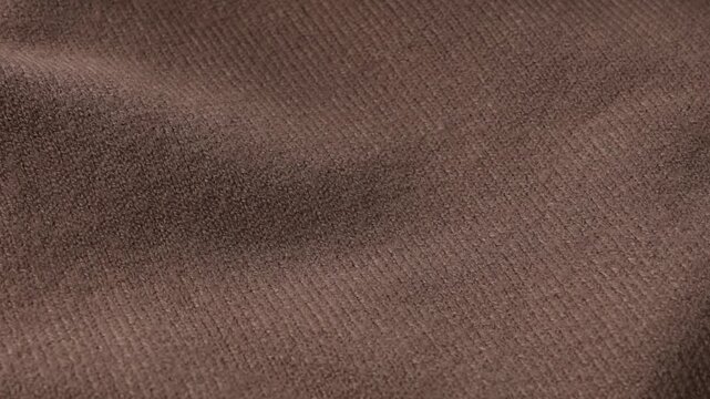 zoom of knitted textile cotton fabric element of clothing