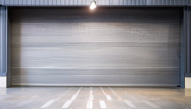 roller door or roller shutter also called security door motorized or automatic system used for safety and protection of commercial and industrial buildings like warehouses factories hangars a