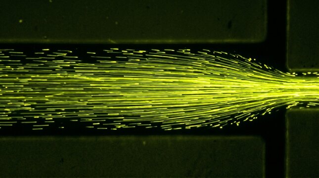 Microfluidic Channel Flow Particle Tracking Microscopy