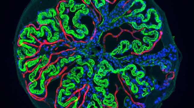 Organoid Kidney Tubule Formation Branching Morphogenesis