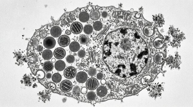 Mast Cell Degranulation Electron Microscopy