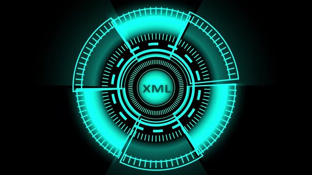 Artificial intelligence or ai concept. Futuristic icon design and graphics over hand with table. holographic advanced HUD circle platform glowing dots digital luxurious wave .