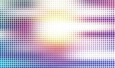 Fototapeta premium Colorful pixelated pattern with gradient effect