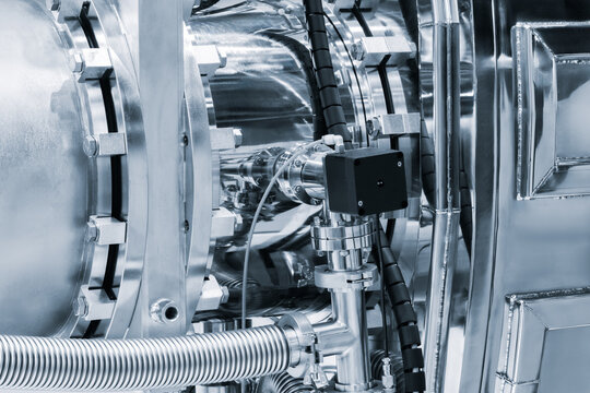 Chemical laboratory equipment, equipment for pharmaceutical production  equipment close-up, apparatus for lab
