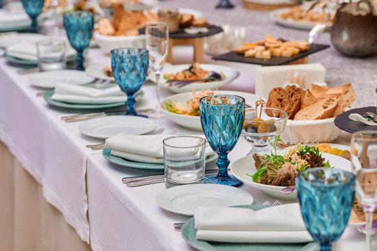 Elegant dining with exquisite dishes