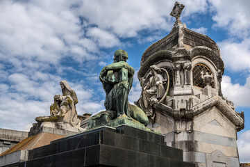 Fototapeta premium Cementerio de la Recoleta en Buenos Aires, Argentina