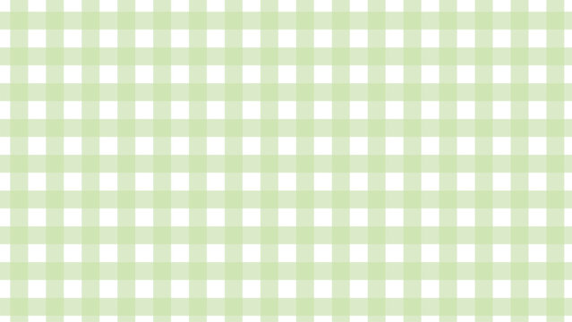 Light green gingham pattern vector, seamless picnic tablecloth texture, pastel sage checkered background for spring kitchen decor and textile design
