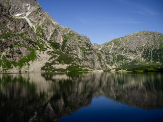 lake in high tatra mountains © Iryna Diadechko
