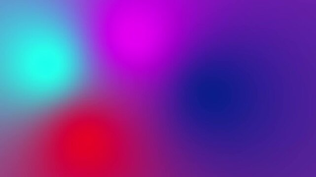 Dynamic abstract gradient looping blue and purple  background animation in ultra-high definition (4K)
