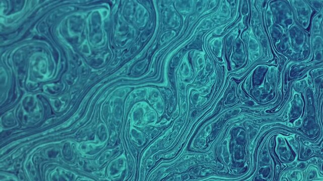 Relaxing Marbled Oceanic Textures With Gentle Swirling Patterns Suitable For Wellness Projects