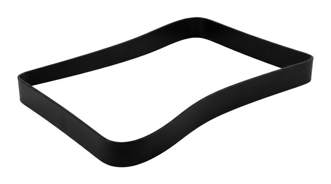 Expandable frame element designed to hold variable content sizes in modern layouts, isolated on White background