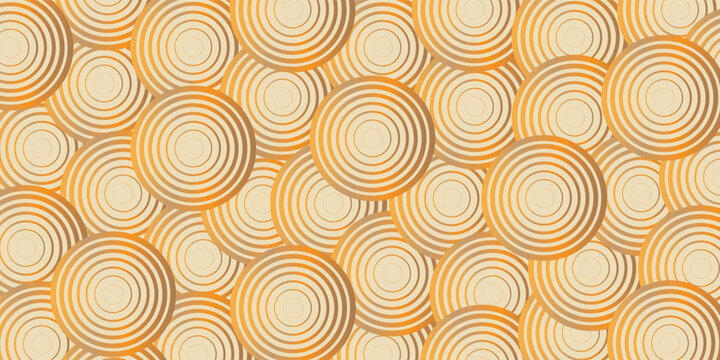 backround Luxury patern Gold Yellow Line Round Shape Abstract , white And Gold backround round shape. vector